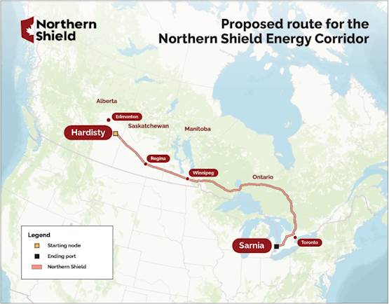 Northern Shield Energy Corridor
